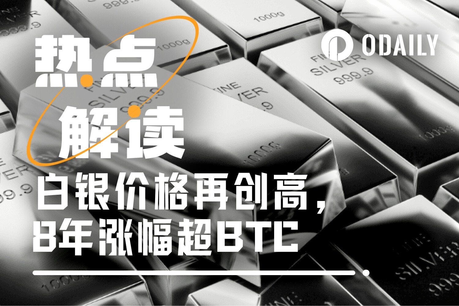 白银价格上涨
